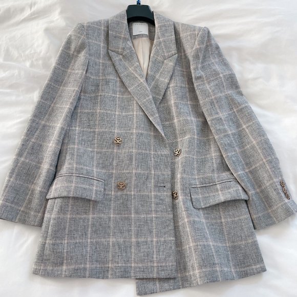 Sandro Jackets & Blazers - PICTURE UPDATED, 99% NEW SANDRO WOOL BLAZER, SIZE 36, S